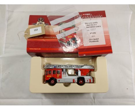 Manufacturer  - Corgi | Description - AEC Turntable Ladder - Wiltshire Fire Brigade | Stock Code - CC10310 | Notes - GC-Box s
