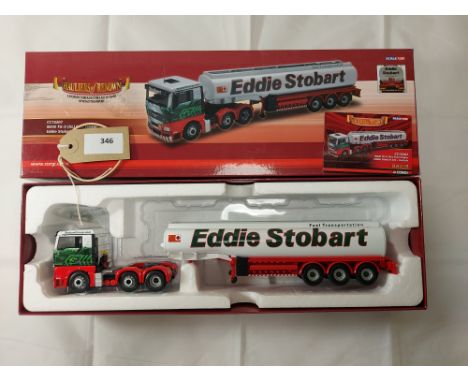 Manufacturer  - Corgi | Description - MAN TG-X (XL) Fuel Tanker - Eddie Stobart | Stock Code - CC15207 | Notes - VGC-Box ok| 