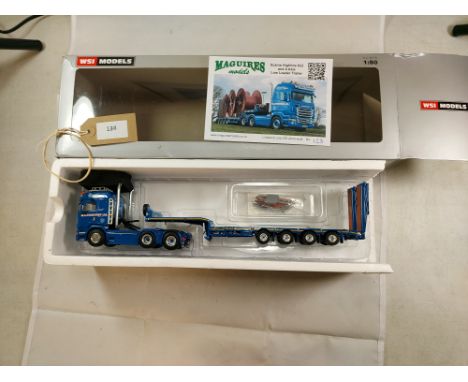 Manufacturer  - WSI | Description - Scania Streamline Highline &amp; Semi Lowloader-Ponsonby | Stock Code - 02-2347 | Notes -