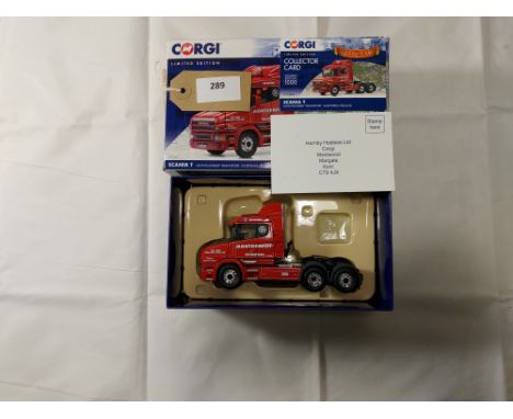 Manufacturer  - Corgi | Description - Scania T - Montgomery Transport | Stock Code - CC12839 | Notes - VGC - Box slight wear|