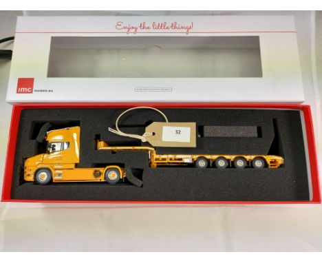 Manufacturer  - Tekno/IMC | Description - Scania T with Broshuis Trailer - Zimmermann | Stock Code - ? | Notes - GC - wrong b