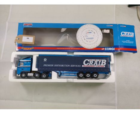 Manufacturer  - Corgi | Description - DAF XF Space Cab Curtainside - A R R Craib Transport | Stock Code - CC13228 | Notes - G