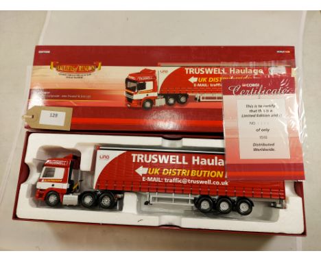 Manufacturer  - Corgi | Description - DAF CF Curtainside - John Truswell &amp; Sons | Stock Code - CC13617 | Notes - GC - Box