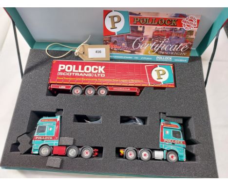 Manufacturer  - Tekno | Description - Pollock Set | Stock Code - 64434 | Notes - Mint  | Scale - 1:50 | Certificate - 84/175/