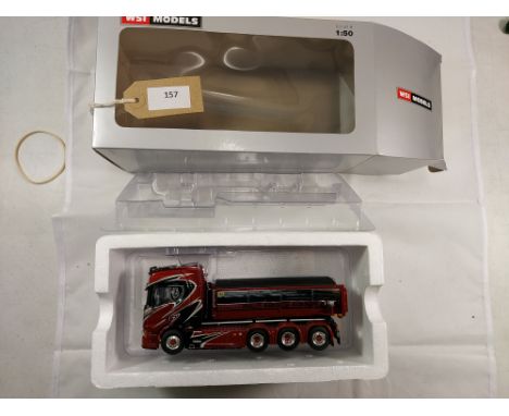 Manufacturer  - WSI | Description - Scania R Highline &amp; Hooklift System &amp; Asphalt Container - Wermelin | Stock Code -