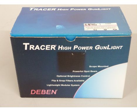 Deben Tracer Mini high power gun light GL2620, new in original box.&nbsp;
