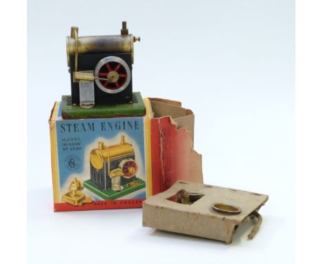 SEL Junior 1530 stationary live steam engine, in original box