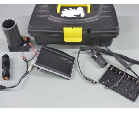 A nightvision kit with 5 inch screen, battery pack, Vastfire IR-850 infrared LED light and gun mounts&nbsp;&nbsp;