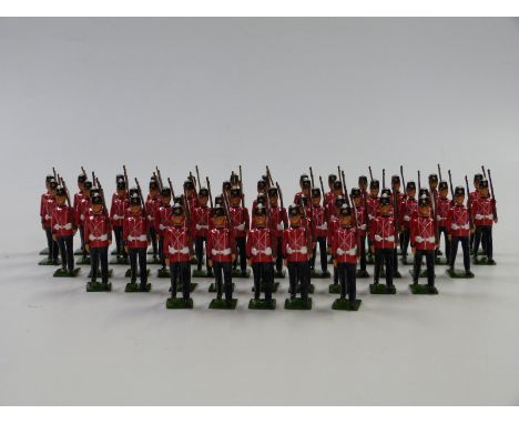 Fifty-two Britains diecast model Fort Henry Guard soldiers