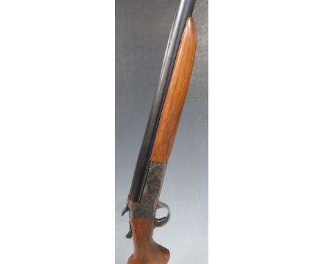 Astra Ciclope 12 bore single barrelled shotgun with semi-pistol grip, sling suspension mounts, named lock and 29.75 inch barr