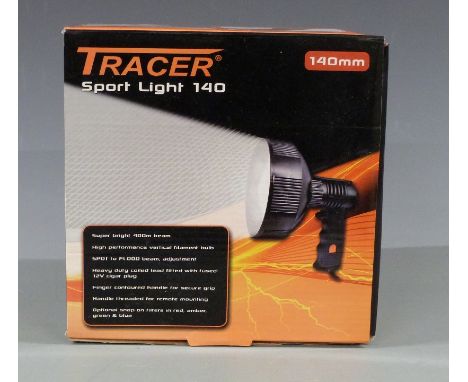 Tracer Sport Light 140 hunting lamp, new in original box.&nbsp;