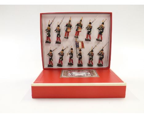 CBG Mignot diecast model figure set Voltigeurs Gde Imperiale 0046B, in original box&nbsp;