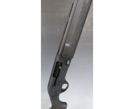 Escort Magum 12 bore semi-automatic shotgun with chequered semi-pistol grip and forend, vented top rib and 27 inch barrel cho