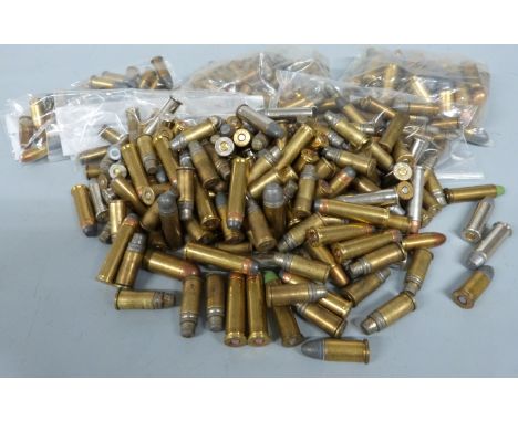 Four hundred and four various pistol/revolver cartridges.&nbsp;PLEASE NOTE THAT A VALID RELEVANT FIREARMS/SHOTGUN CERTIFICATE