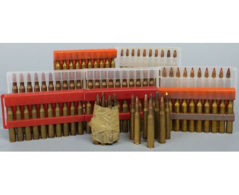 Ninety eight .270 rifle cartridges, most in cartridge holders.&nbsp;PLEASE NOTE THAT A VALID RELEVANT FIREARMS/SHOTGUN CERTIF