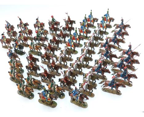 Sixty six various Del Prado model cavalry soldiers.&nbsp;