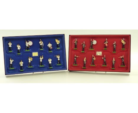 Two Britains limited edition diecast model soldier sets The Blues and Royals 5293 and The Royal Anglican Regiment 5294, both 