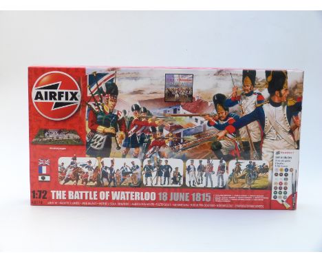 Airfix 1:72 scale The Battle of Waterloo 18th June 1815 diorama set A50174, in original box&nbsp;