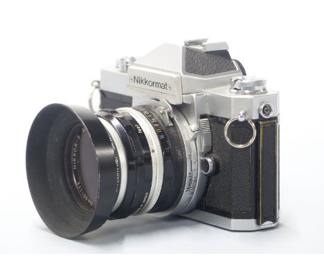 Nikkormat FT2 SLR camera with Nikkor-S auto 1:2 f=5cm lens