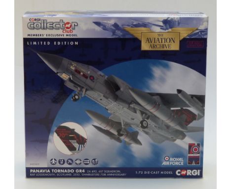 Corgi The Aviation Archive Collectors Club Members' Exclusive 1:72 scale limited edition diecast model Panavia Tornado GR4 AA