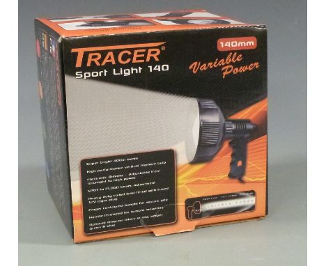 Tracer Sport Light 140 hunting lamp with variable power, new in original box.&nbsp;