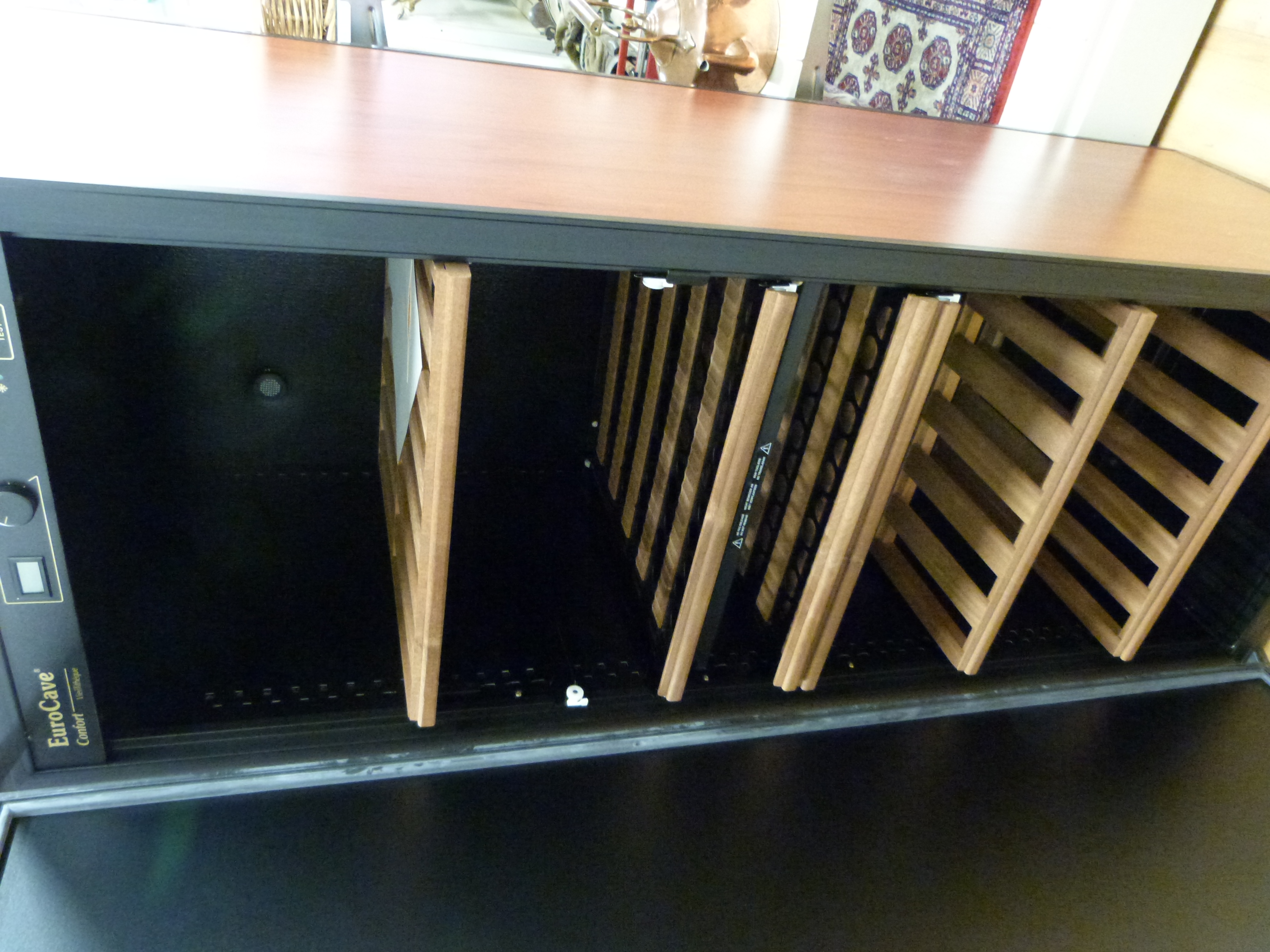 A Eurocave Confort Vieillitheque temperature controlled wine store