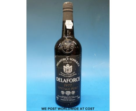 1977 Delaforce Vintage Port 75cl bottle 