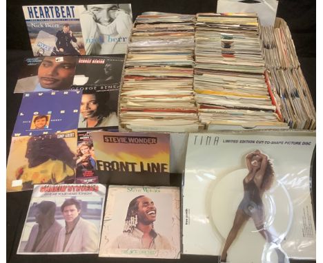 Vinyl Records - singles, various artists and genres, including Tina Turner limited edition cut to shape picture disc, Elvis P