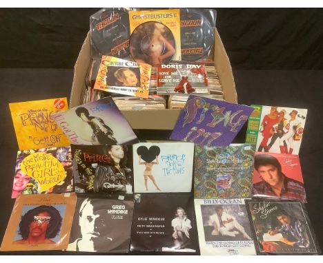 Vinyl Records - 45rpm singles various genres and artists including Prince, The Kinks, The Who, Deep Purple, Louis Armstrong, 