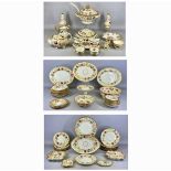 HAMMERSLEY & CO. QUEEN ANNE DINNERWARE, a comprehensive selection including large circular two-