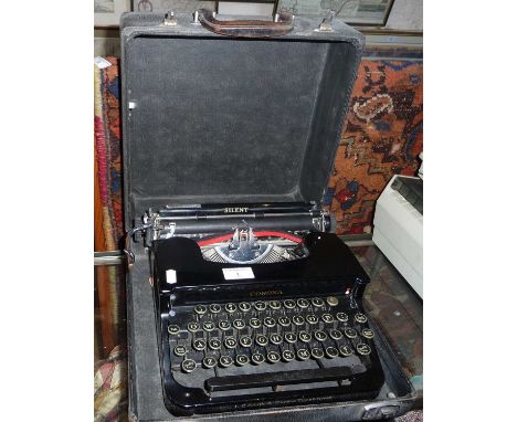 Smith Corona 'Silent' portable typewriter, c.1920s