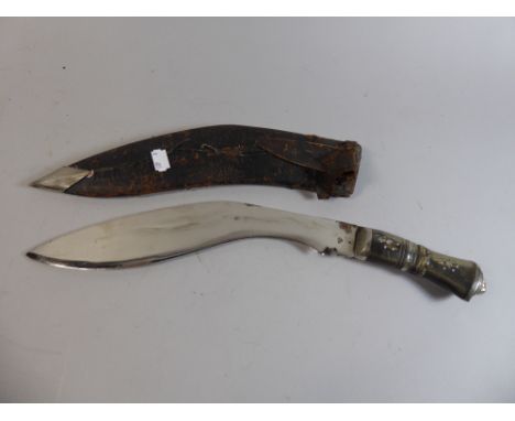 A Vintage Kukri Knife in Original Scabbard