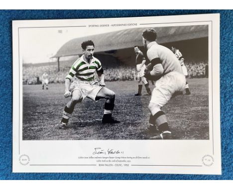 Sean Fallon 16x12 inch hand signed colourised photo, Autographed Editions, Limited Edition. Photo Shows Fallon confronting th