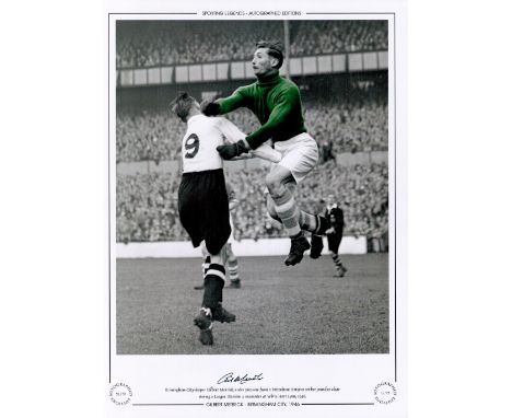Gilbert Merrick Birmingham City 16x12 inch Signed Colourised Autographed Editions, Limited Edition photo. Photo shows Merrick