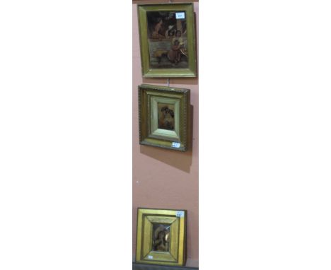Three framed crystoleums, portrait studies, various, 26 x 19cm, 12 x 10cm and 13 x 9cm. (3)(B.P. 24% incl. VAT)
