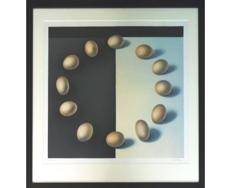 GEORGES ROHNER, (French, 1913-2000), 'Les Oeufs', lithograph on Japon paper, signed in pencil lower right, limited edition 50