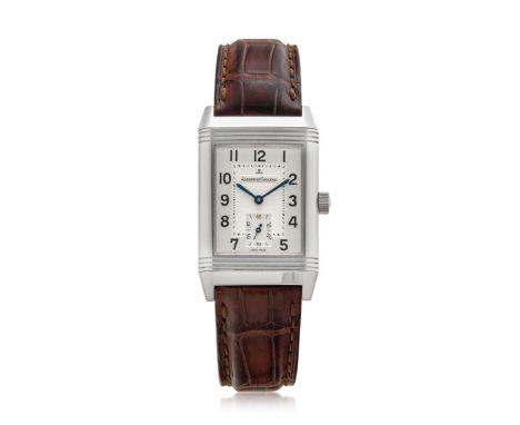 JAEGER-LECOULTRE REVERSO GRANDE TAILLE REF. 270.8.62, 90S Case: signed, n. 2473894, in stainless steel. Bracelet/Strap: signe