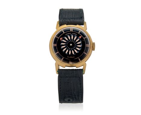 ERNEST BOREL COCKTAIL WATCH, 40S Case: signed, n. 397806, in gold plated, steel snap on caseback. Bracelet/Strap: – Dial: sig