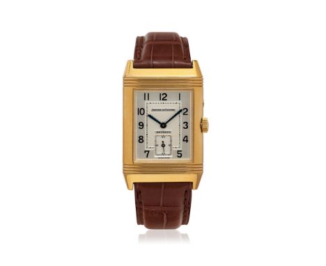 JAEGER-LECOULTRE DUOFACE NIGHT &amp; DAY REF. 271.24.70 IN GOLD, 2000S ELEGANT AND TASTEFUL REVERSO IN GOLD WITH DOUBLE DIAL 