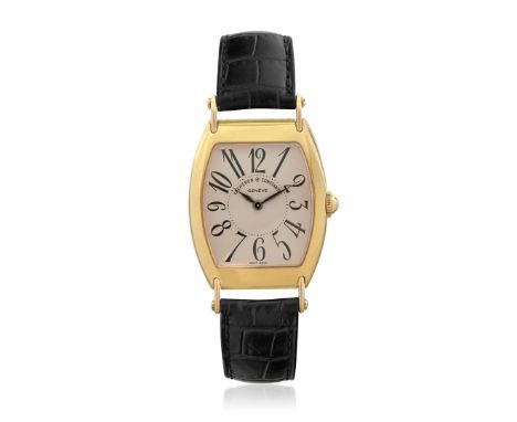 VACHERON &amp; CONSTANTIN HISTORIQUE 1912 REF. 37001 IN ROSE GOLD, 90S Case: signed, n. 689504 n. 336/1912, in 18K rose gold,