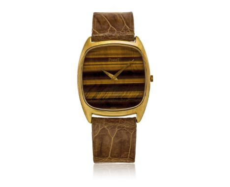 PIAGET EMPERADOR REF. 9591 IN GOLD, 70S Case: signed, n. 217418, in 18K gold, caseback with screws. Bracelet/Strap: signed bu