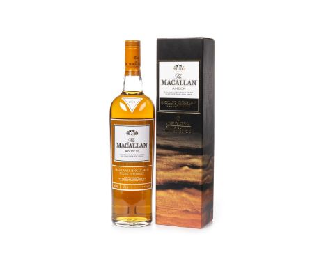MACALLAN AMBER ERNIE BUTTON Active. Craigellachie, Moray. Matured in sherry casks. 700ml, 40% volume, in limited edition Erni