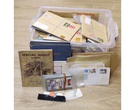 First day covers and other stamps