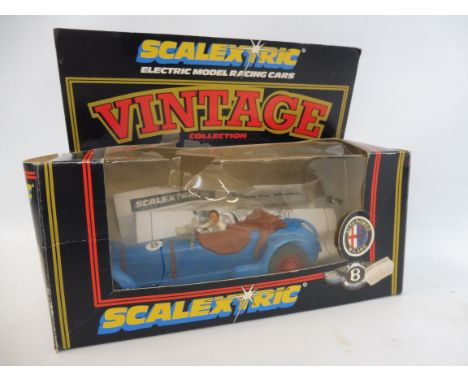 A boxed Scalextric Vintage Collection Alfa Romeo 2.3 litre.