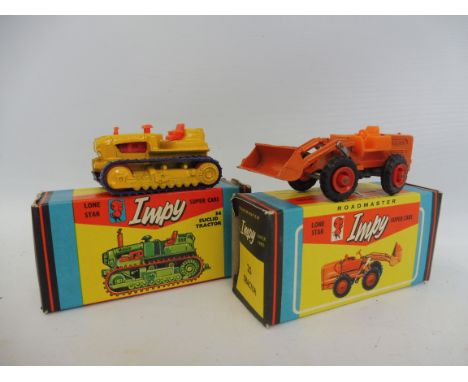 Two Lonestar Impy  - The Euclid tractor and No. 25 tractor, boxes in excellent condition. 