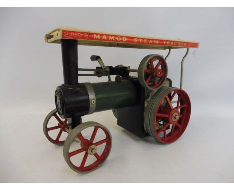 A Mamod steam engine, in good condition. 