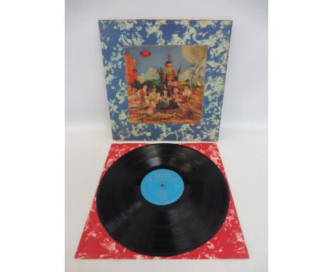 The Rolling Stones Satanic Majesties, a mono copy plus original inner also the cover bears the first hologram ever used by th