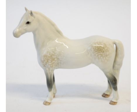 BESWICK POTTERY MODEL OF A WELSH MOUNTAIN PONY 'Coed Coch Madog', First version (1643), 6 1/4" (15.9cm) high, printed mark 
