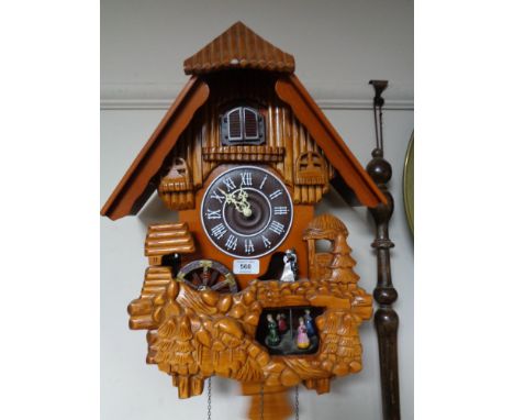 A Black Forest style cuckoo clock 