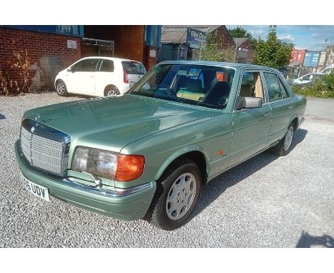 Registration No: G306 UDV Chassis No: WDB1260342A524109 MOT: T.B.A • Very attractive colour of Seafoam Green Metallic with Ta